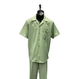 Dreams by Zacchi Men's Wide Leg 2 Piece Walking Suit - Bold Colors