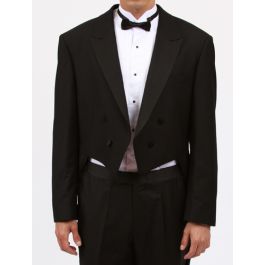 Bryan Michaels Men's 2 Piece Tuxedo with Tails - Slim Fit