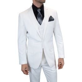 Statement Men's Outlet 100% Wool 3 Piece Suit - Bold Colors