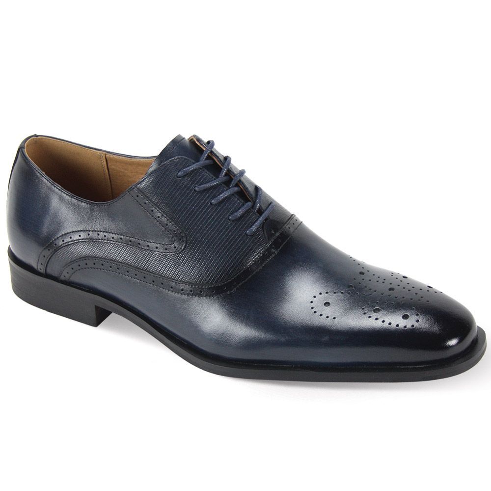 Giorgio Venturi Men's Outlet Leather Dress Shoe - Butterfly Perforations