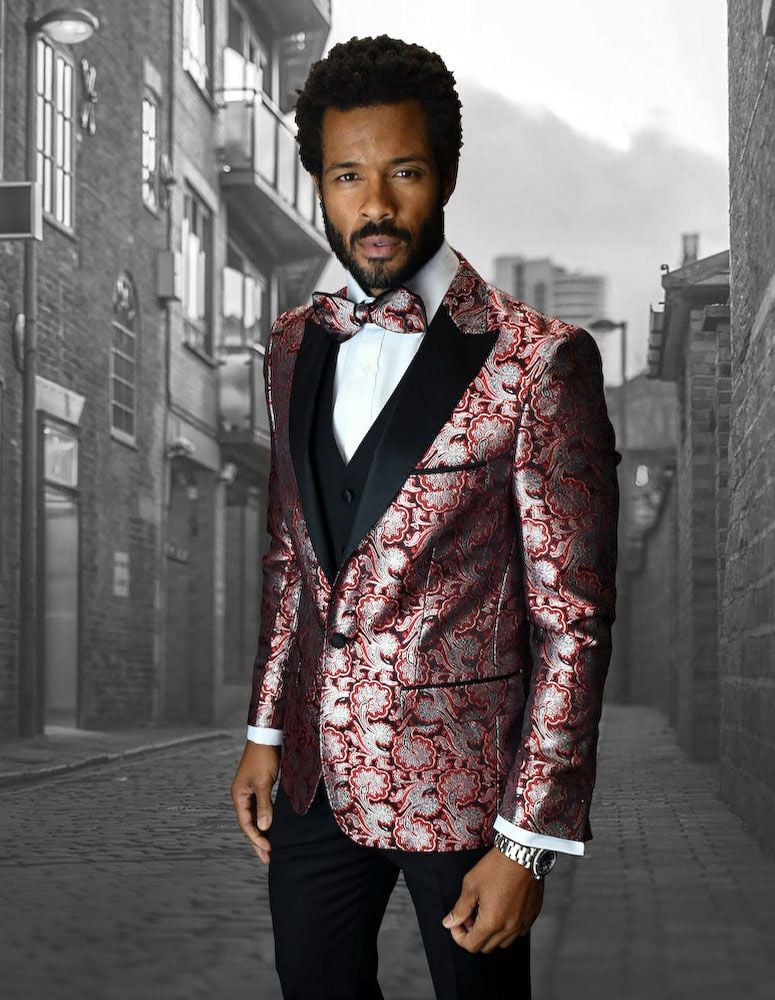 Mens 3 Piece Check Suit Tweed Black Brown Tailored Fit Wedding Peaky  Classic: Buy Online - Happy Gentleman United States