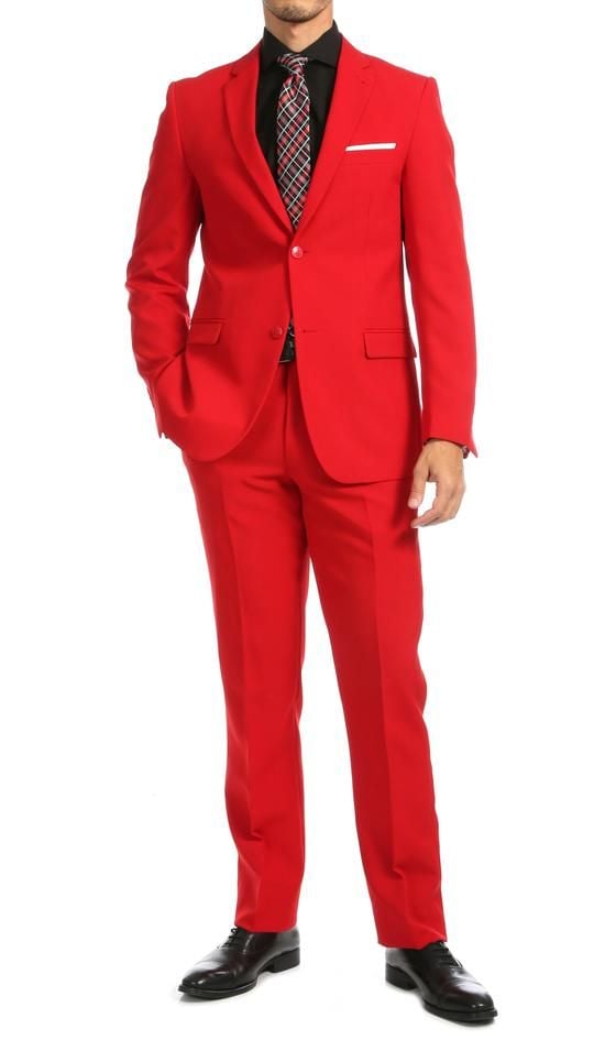 Royal Diamond Men's 2 Piece Suit - Solid Colors
