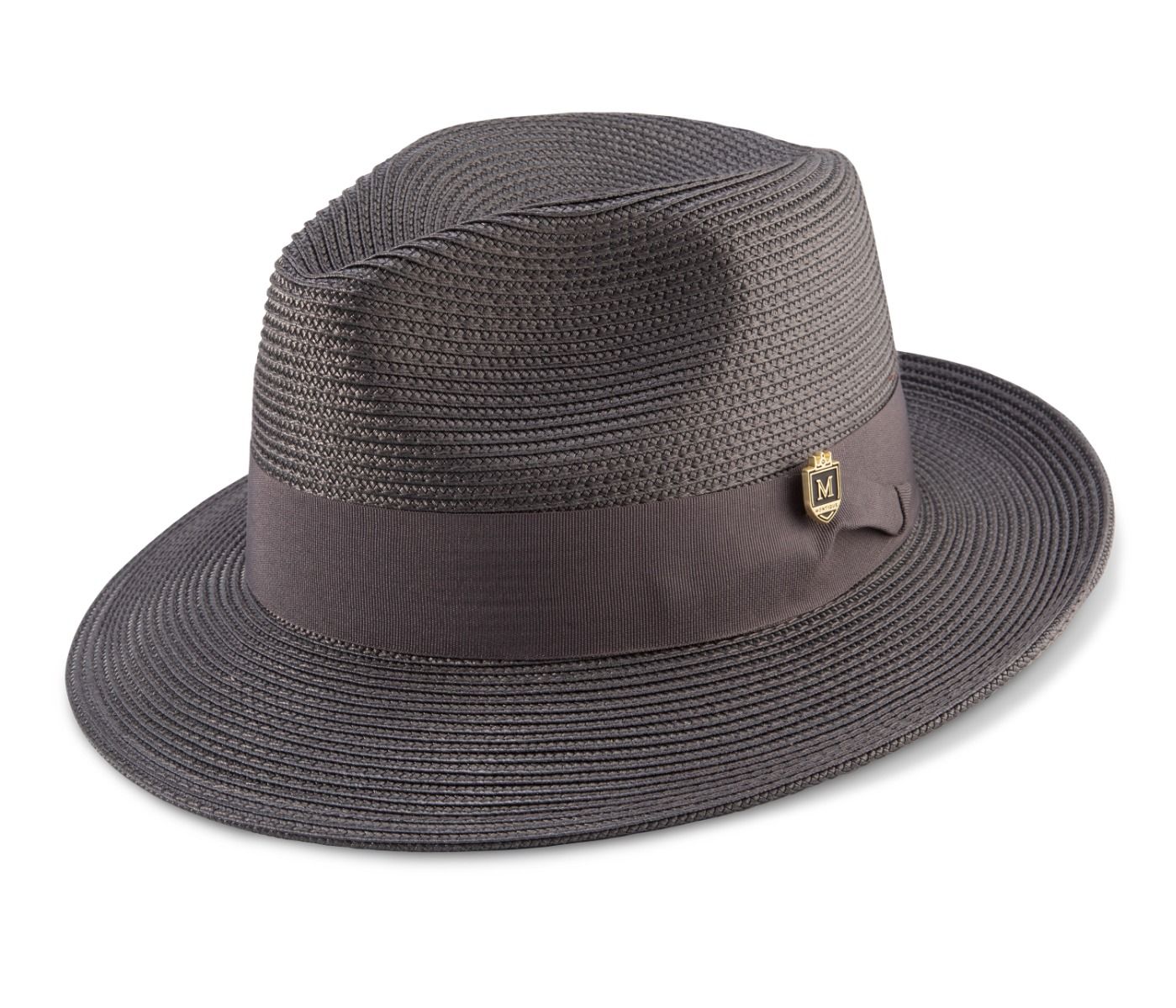 Montique H-22 Mens Straw Hat Royal - Mens Hat - Abby Fashions