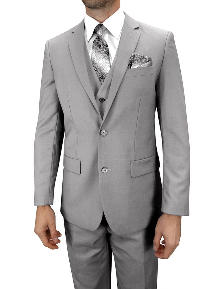 Statement Men's 100% Wool 3 Piece Suit - Vibrant Colors
