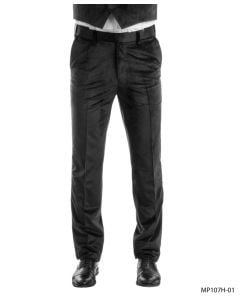 CCO Men's Outlet Slim Fit Tuxedo Pants - Velvet
