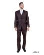 Tazio Men's 3 Piece Sharkskin Suit - Textured Solid