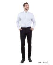 Zegarie Men's Slim Fit Pants - 4 Way Stretch